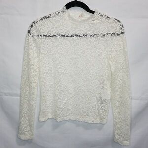 Levi’s Lace Long-sleeve Blouse